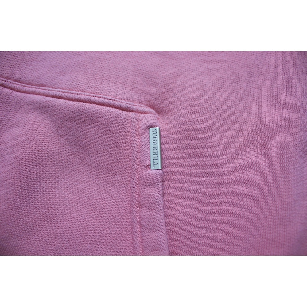 Sugarhill Paranoid Hoodie Salmon Pink Printed Graphics Pullover Men's 2XL - Picture 8 of 15